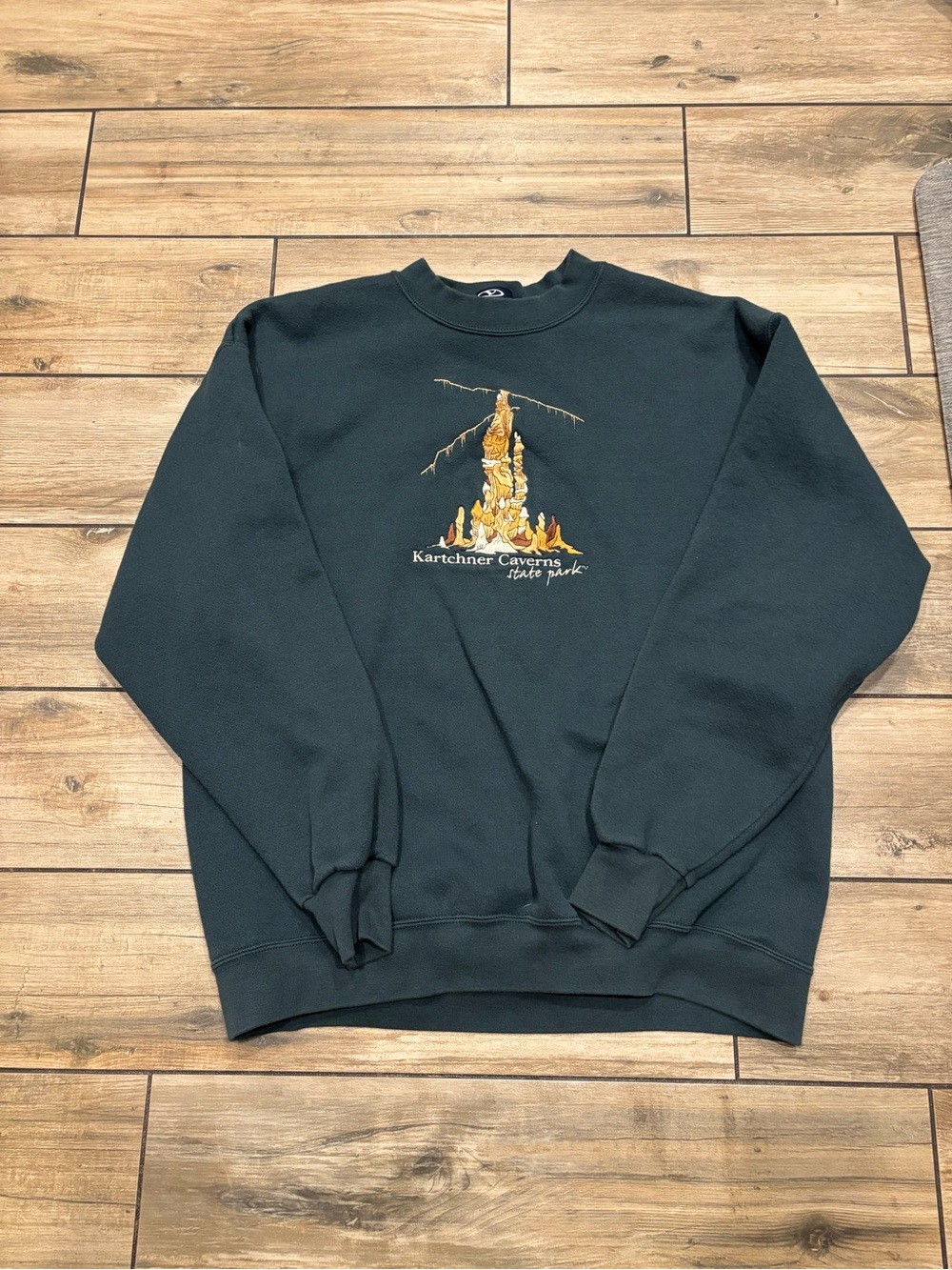 Vintage Vantage Kartchner Caverns State Park Graphic Sweatshirt Size L
